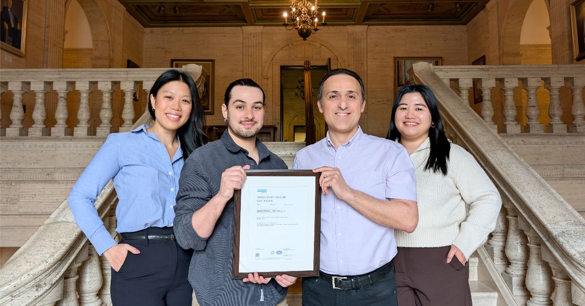 Sussex Research Laboratories Inc. is ISO 9001:2015 Certified!